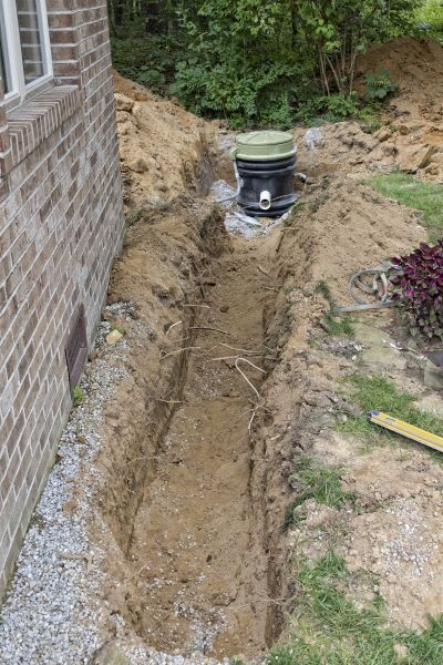Grinder Pump Installation in Goshen