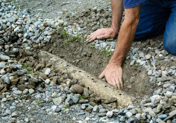 French Ditch Installation in Goshen