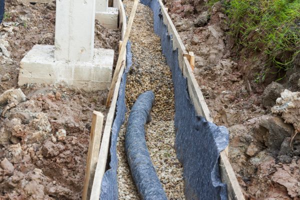 French Drain Installation in Goshen